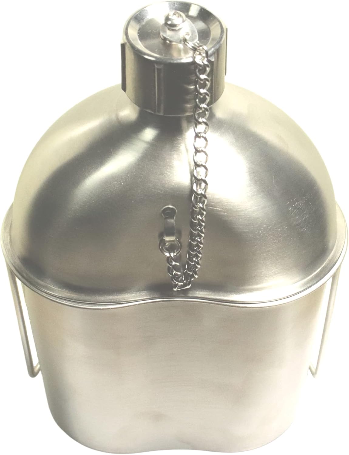 ALFA 1 Military Stainless Steel Canteen, Stainless Steel (If Material Attribute is Being Referred To), Or a Shade of Color If the To - Image 3