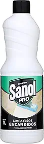 Limpa Pisos Encardidos, Sanol Pró, 1 litro, Branco