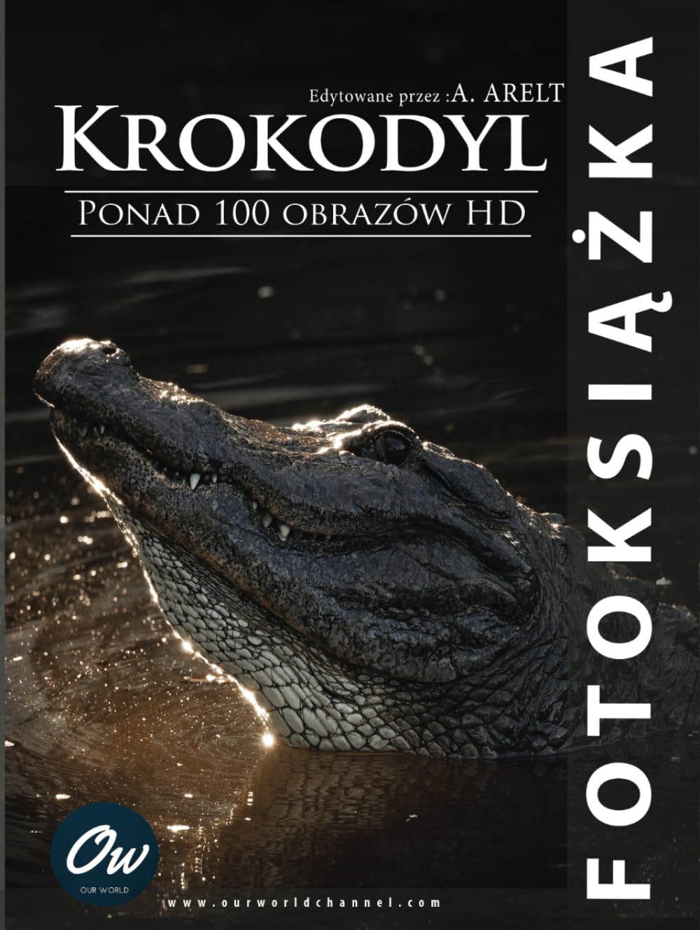 Livre photo crocodile pour raconter vos aventures de vacances en famille