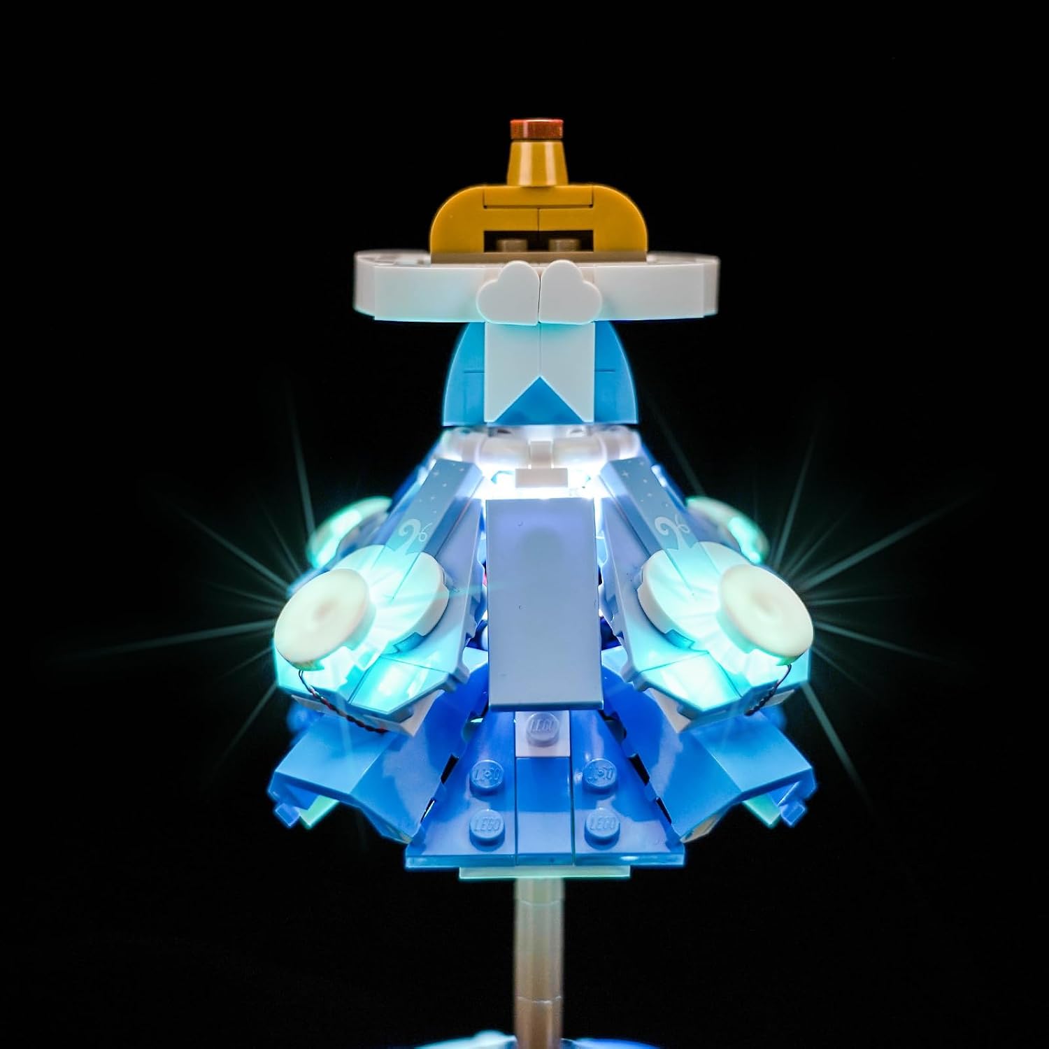LED Lighting Compatible with LEGO Cinderella's Dress 43266，Light Kit Compatible with LEGO Disney Princess 43266, NOT Included The Model Set - JUST Lights image 3