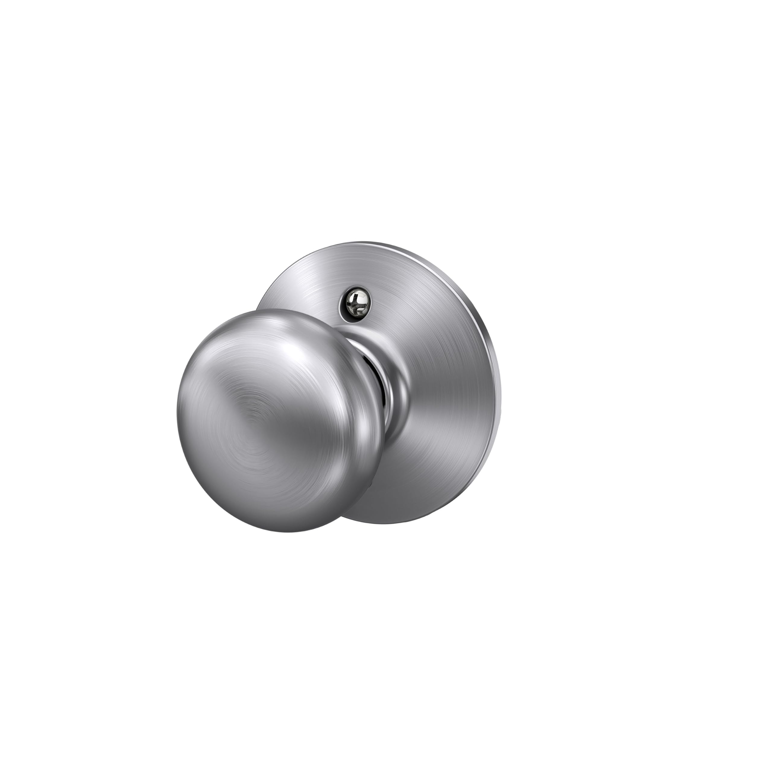 Schlage Plymouth Dummy Door Knob - Satin Chrome -3 Schlage Plymouth Dummy Door Knob - Satin Chrome -3