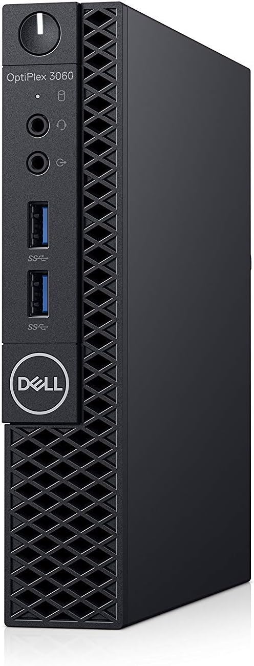 Best Quality 🔥 Dell Optiplex 3060 Micro PC Desktop, Intel Core i5-8500T 2.1GHz 6-Core (Hexa Core), 16GB DDR4 RAM, 256GB SSD, Win 10 Pro