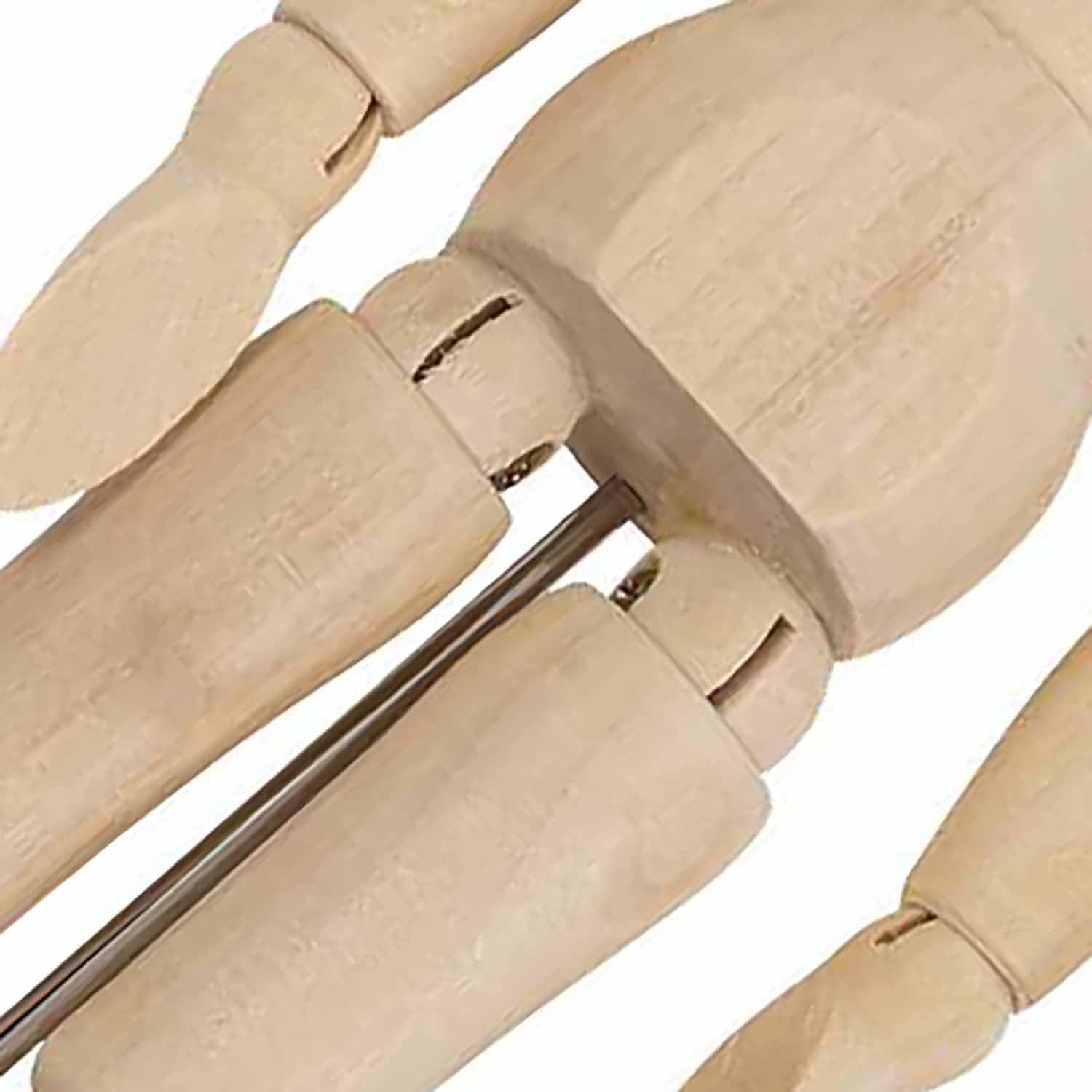 Brea Reese: Wooden Artist's Manikin - 1pc Fully Posable Drawing Reference, Sketching-Painting-Sculpting, Durable & Compact Size, Adult Art Supplies