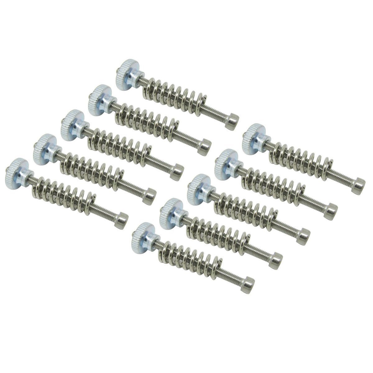 DollaTek Kit Di Livellamento A Molla Per Stampante 3D: 10 Pezzi M3 In Acciaio Inox, Manopole Di Precisione - 2