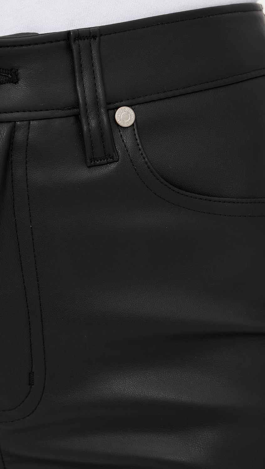 DAZE Women's Shy Girl Faux Leather Pants - Image 6