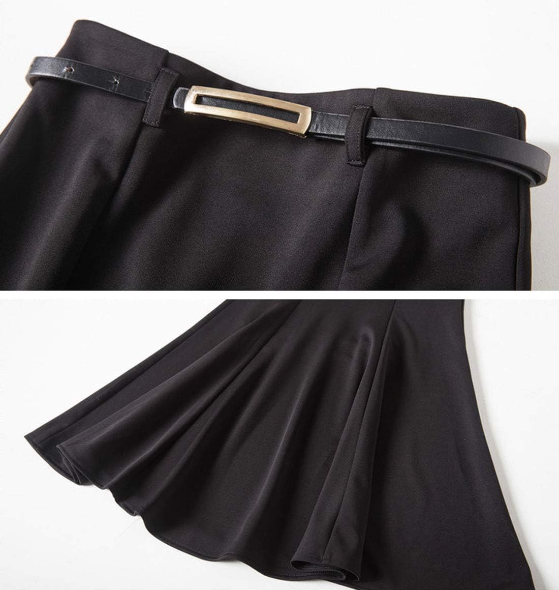 ebossy Women's Bodycon Stretchy High Waist Party OL Fishtail Mermaid Long Skirt - Image 5