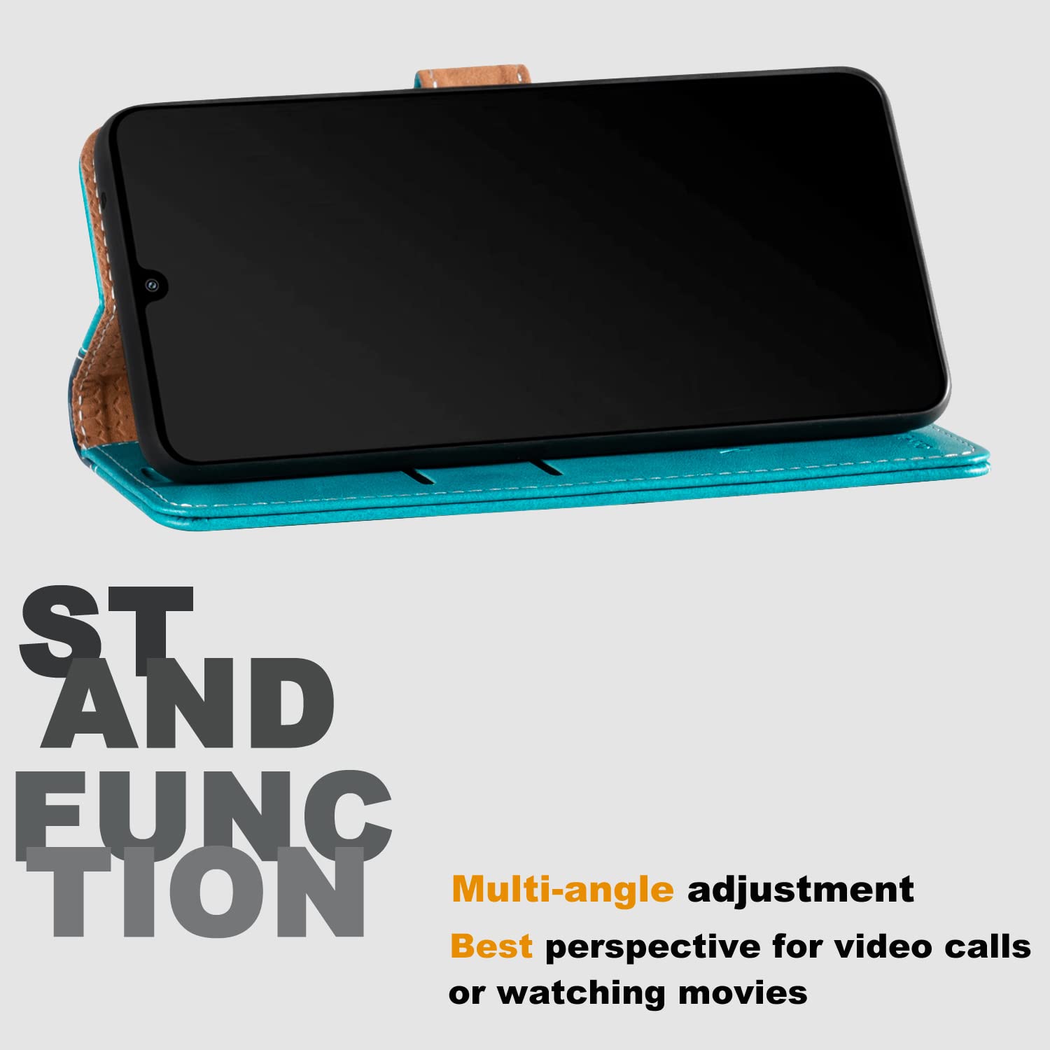 Custodia OnePlus 10T 5G - Cover Magnetica Flip Con Portacarte, Protezione Completa - Foto 5