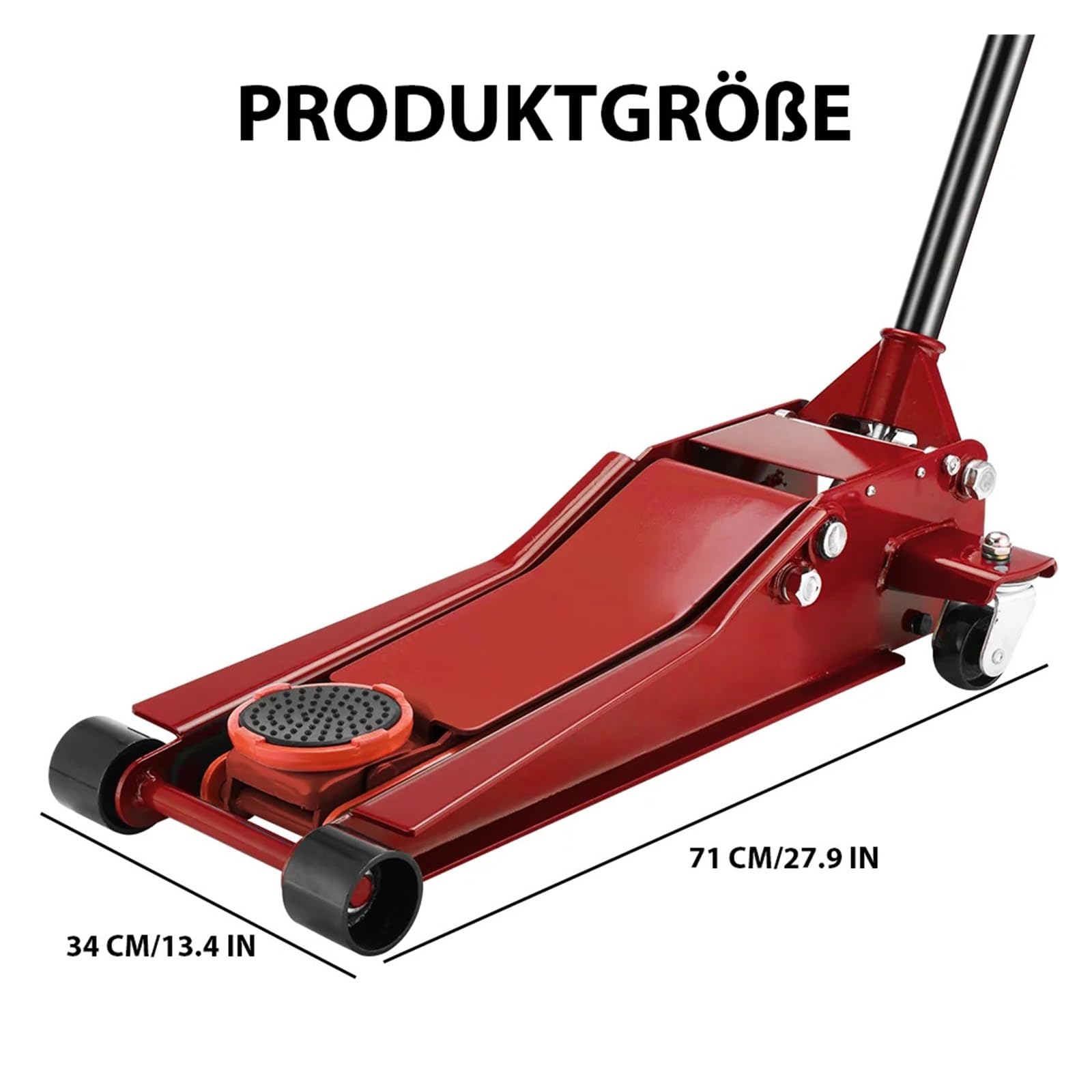 nożycowy lewarek Podnośnik Samochodowy Hydrauliczny Wózek Podłogowy Narzędzie Do Naprawy