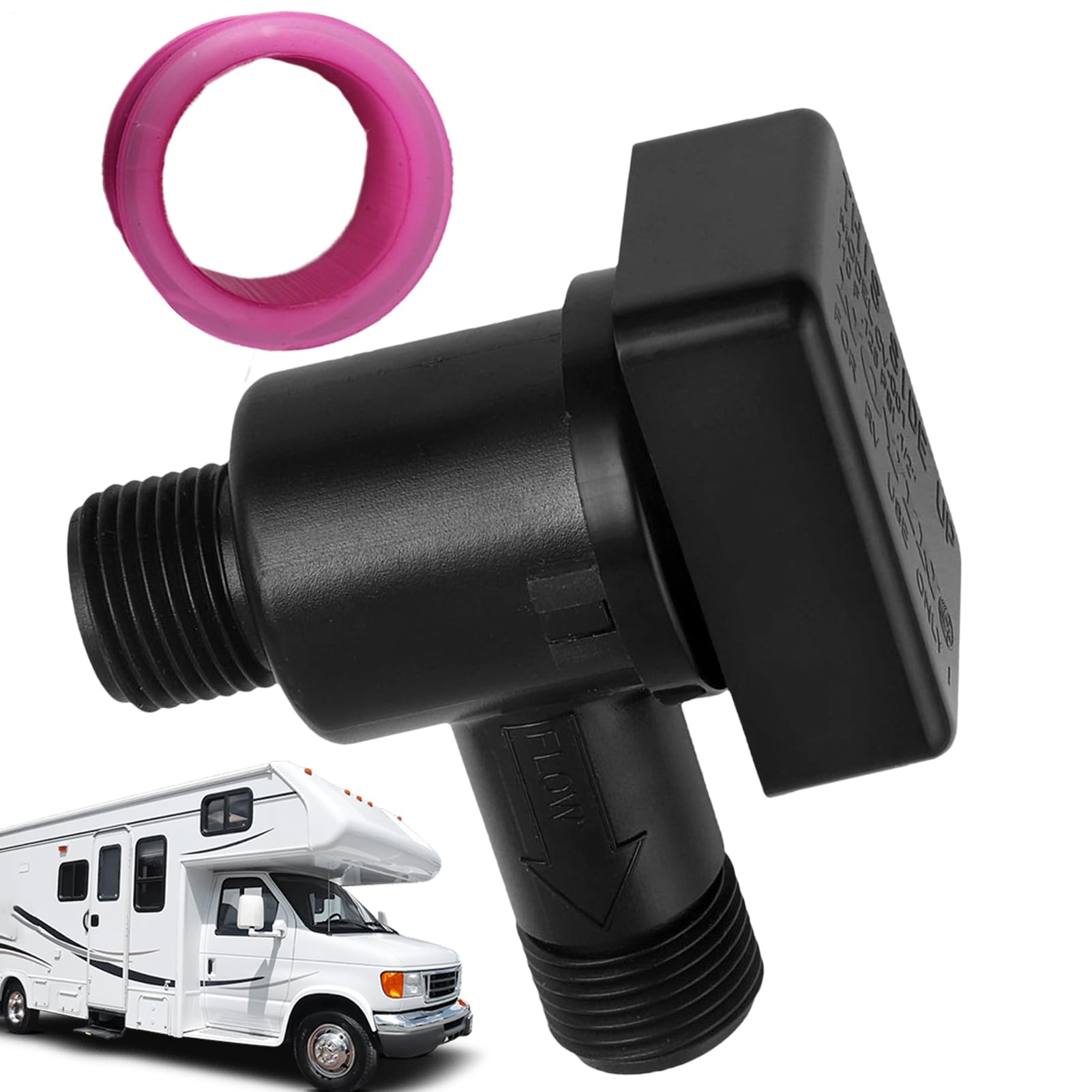 Bouchon de débit d'eau douce pour van et anti-retour de camping