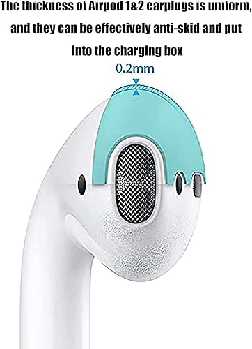 Miniatura 13 de 2 pares de ganchos para las orejas para AirPods, accesorios compatibles con auriculares AirPods 2 y AirPods 1 o EarPods, puntas de Airpod, ganchos