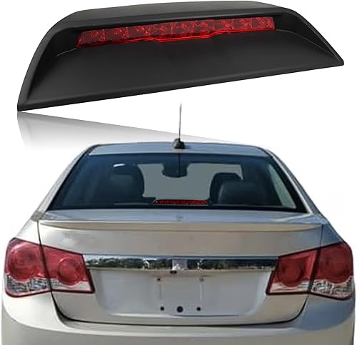 Tercera luz de freno LED compatible con Chevrolet Chevy Cruze Sedan 2011 2012 2013 2014 2015 lámpara de repuesto de luz de freno trasera de montaje