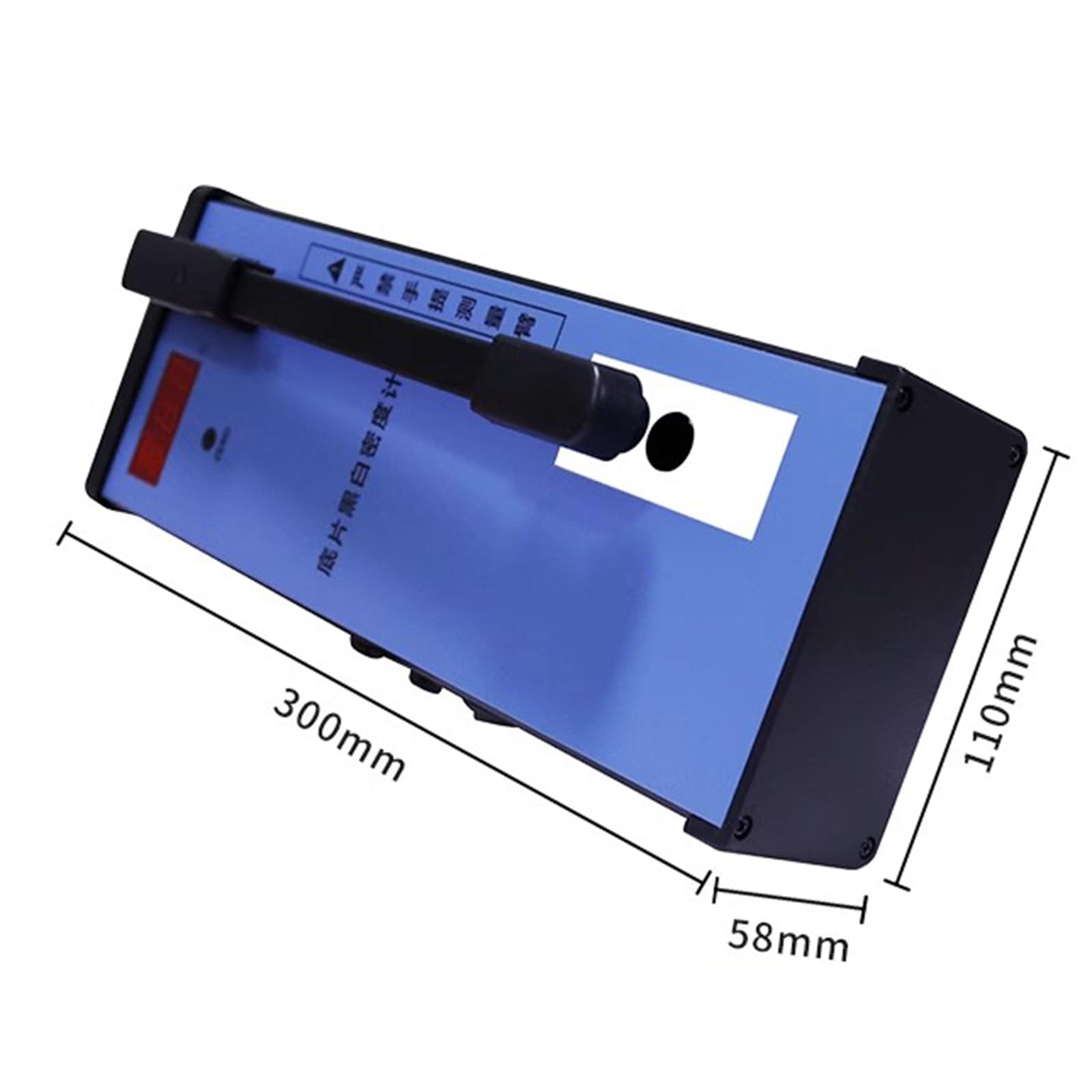 Densitómetro de 220 V para película, medidor de Densidad de transmisión con Brazo de extensión de 185 mm, Rango de 0 a 4,5 D, Apertura de 2 mm.