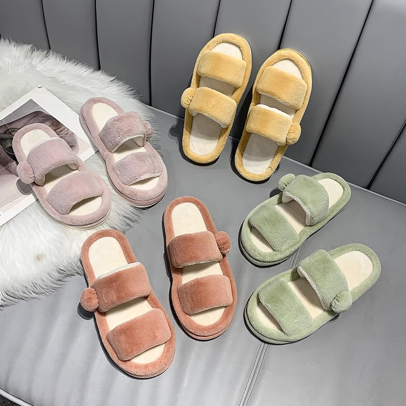 Image of DRUNKEN Slippers For Women Men Winter Sandals Casual Flats Home Footwear Man Girls Sliders Flip Flops Chappals Ladies Clogs Sleeper Slides Stylish Ortho Soft