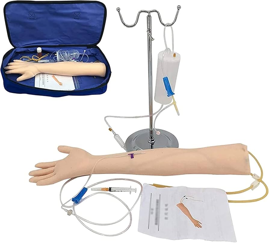 採血練習モデル　血管モデル駆血帯付き Amazon.co.jp: 採血練習キット 静脈注射用モデル トレーニング用 腕
