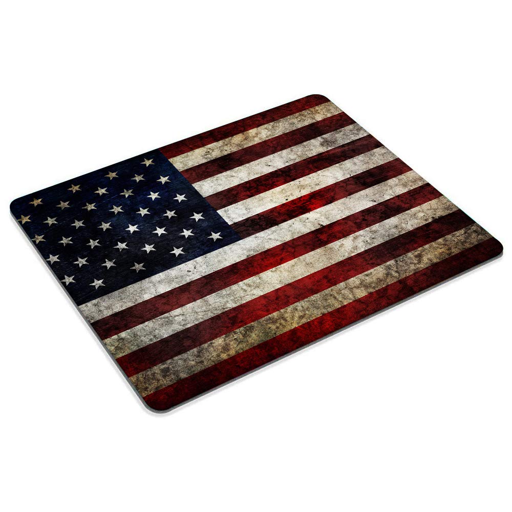 United States National Flag Mousepad Non-Slip Rubber Base Mouse Pads for Computers Laptop Office Desk Accessories Mouse pad (National Flag, 1pc)