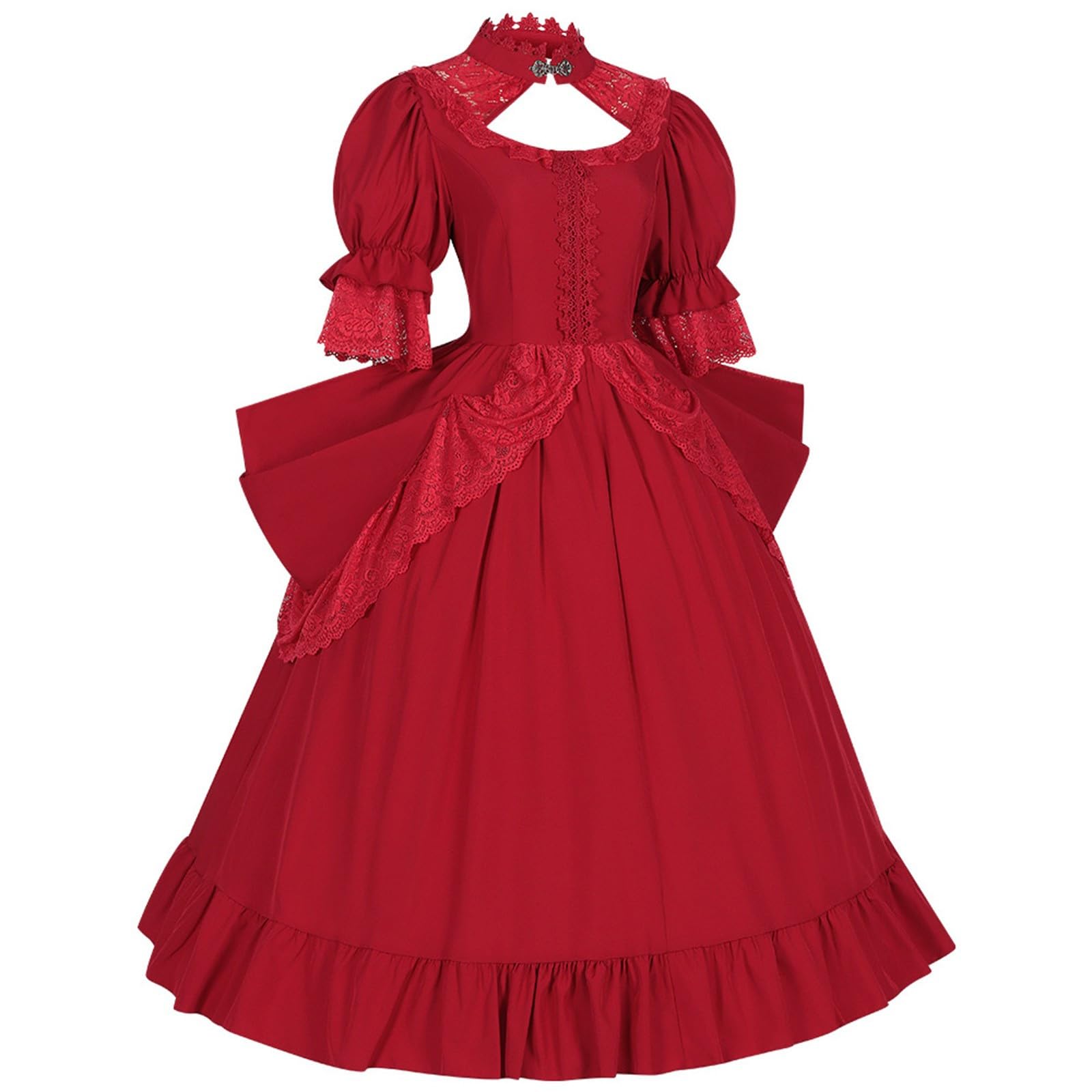 Generisch Elegancka suknia wieczorowa do historycznych kostiumów cosplay, bal maskowy, formalny strój wieczorowy