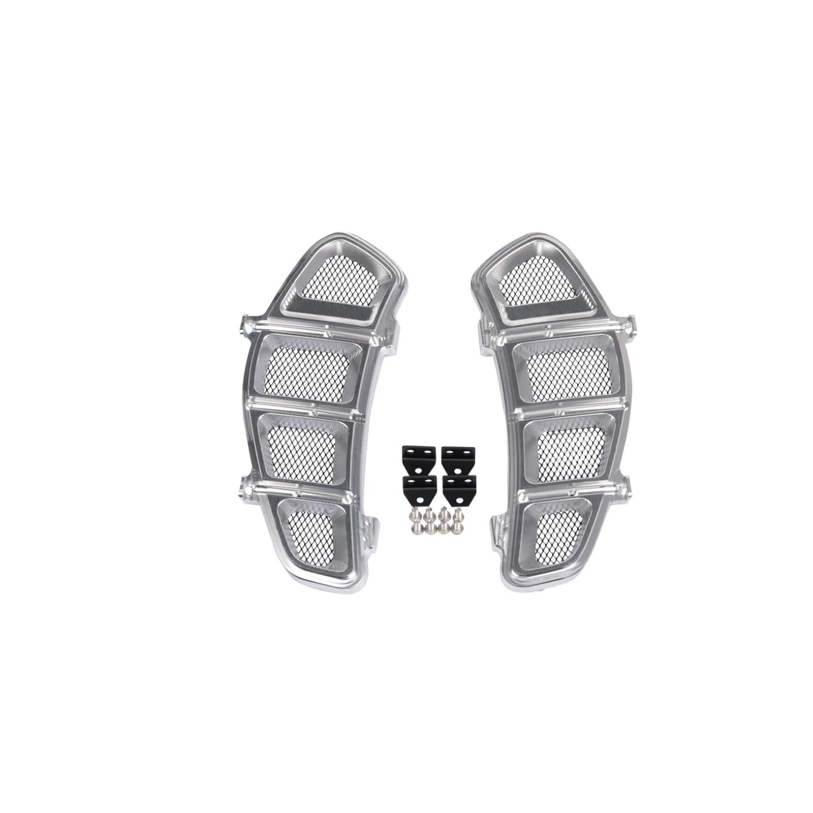Kompatibel mit GTS300 GTS250 GTS 250 2013-2022 GTS 300 Super TECH HPE Motorradzubehör Kühlerschutzgitter Abdeckung Grillgitter(Silver)
