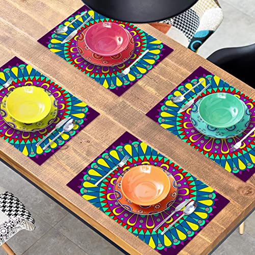 Set de table de cuisine lavable pour protéger de la chaleur et des taches - 8