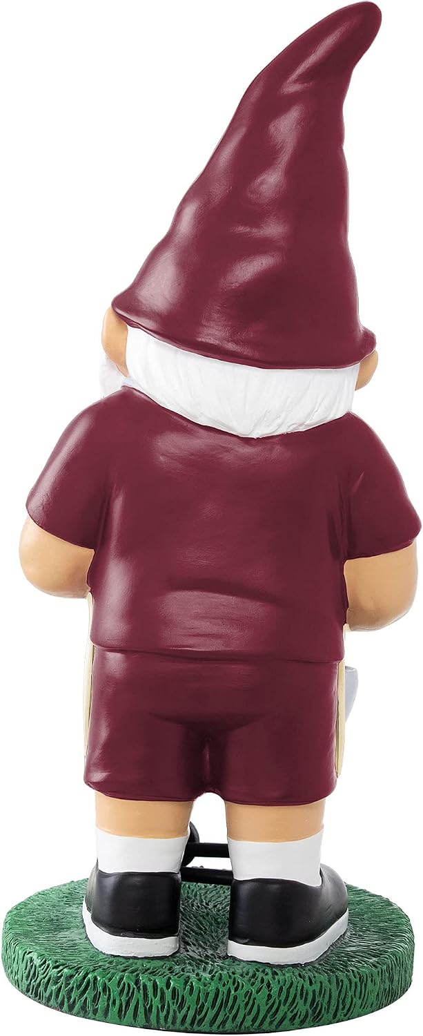 FOCO NCAA Womens NCAA College Team Logo Grill Garden Statue Outdoor Gnome 10"
