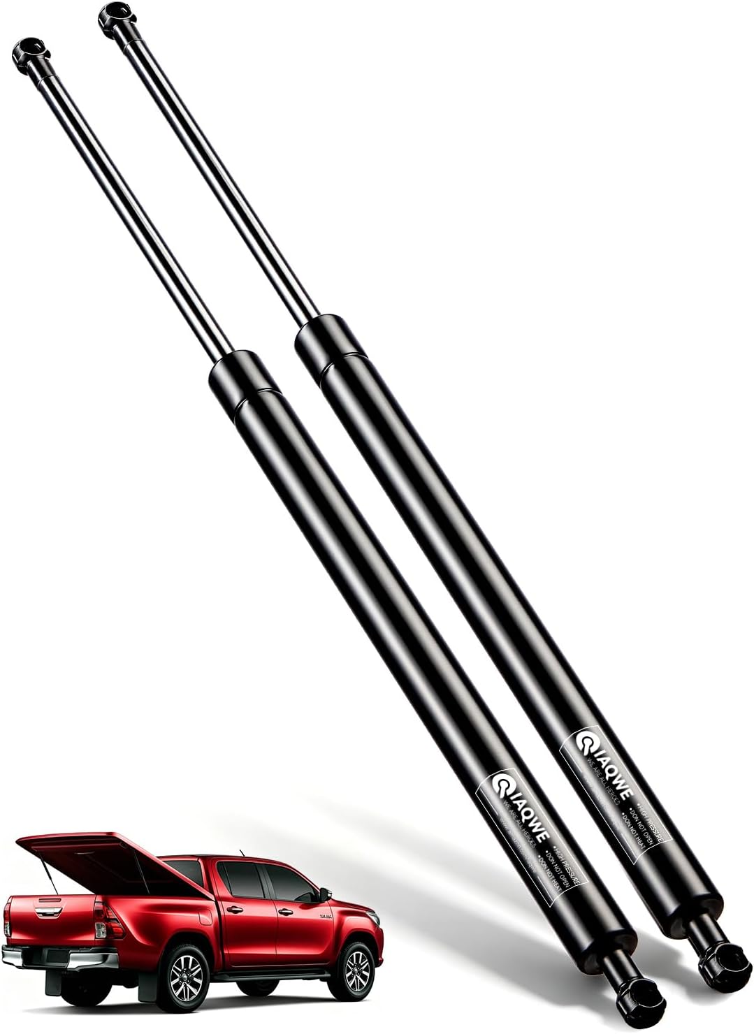 24 Inch 40Lbs/178N Gas Struts Springs Shocks Spring Lift Support Shocks for Heavy Duty Tonneau Cover Trailer are Truck Cap Murphy Bed RV Bed Door Rear Window Floor Hatch Toolbox Lid, 2pcs by IAQWE