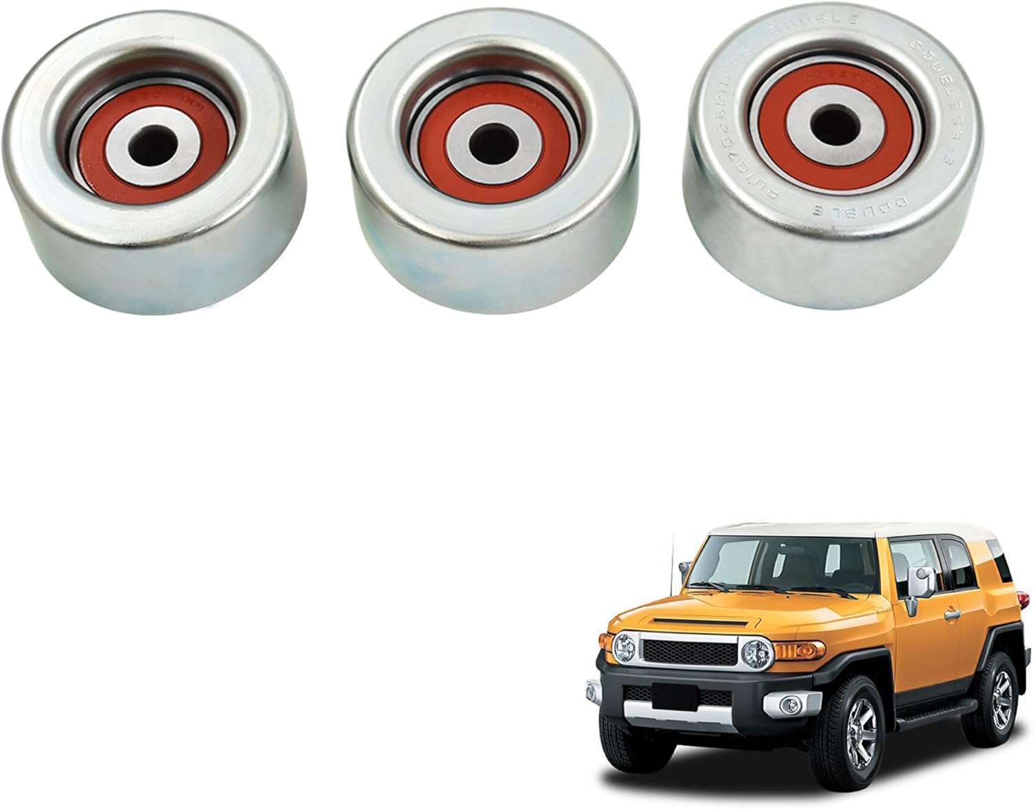 Idler Pulley Kit Replacement for 4Runner Ta-coma Tundra FJ Cruiser Hilux III