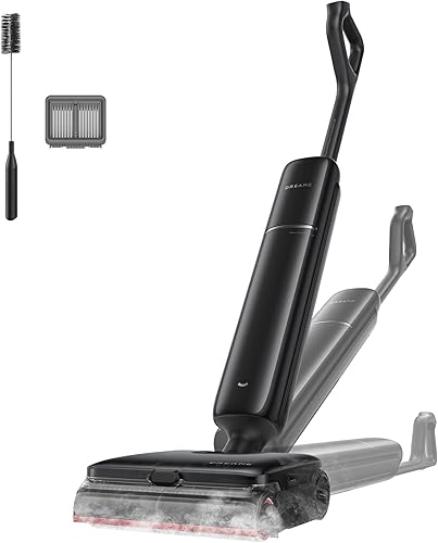 DREAME Aero Pro Steam Wet Dry Vacuum Mop, 392℉ Steam Cleaning, 28kPa Suction, 3.