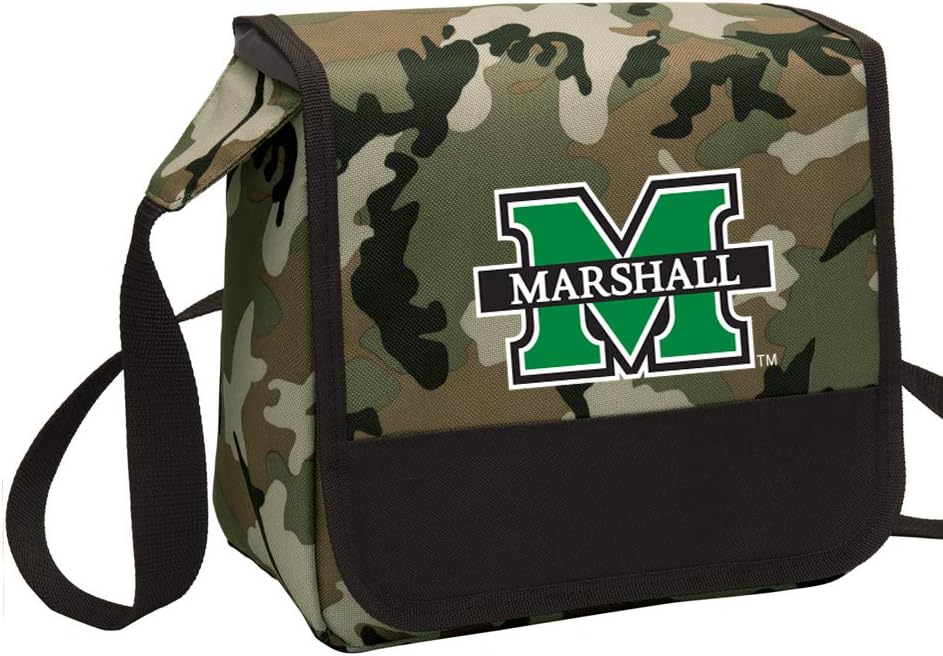 Broad Bay Marshall Lunch Bag Cooler - Camo Marshall University Lunchbox Tote