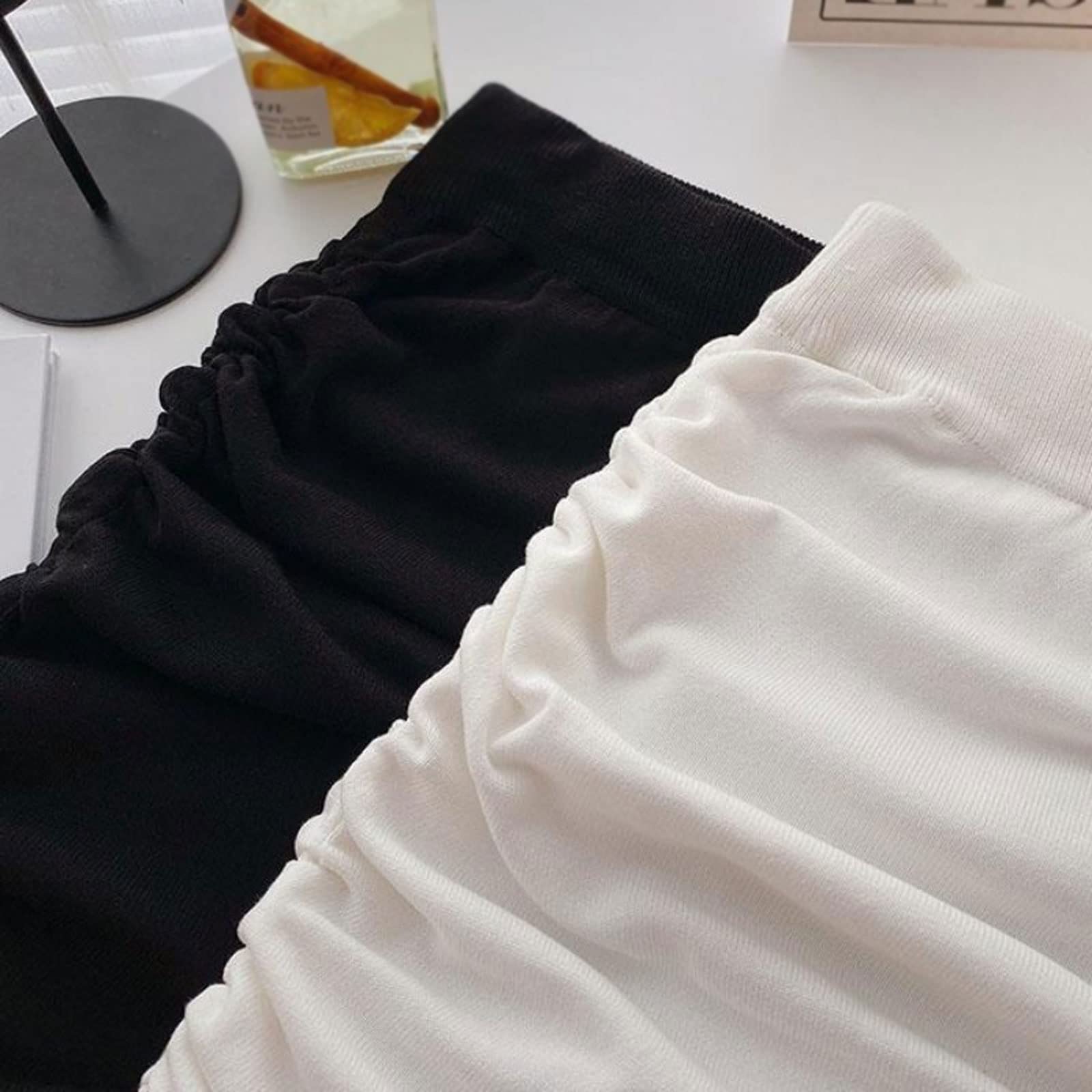 Falda de verano para mujer, suave, elegante, por encima de la rodilla, elegante, vintage, plisada, lisa, ajuste femenino