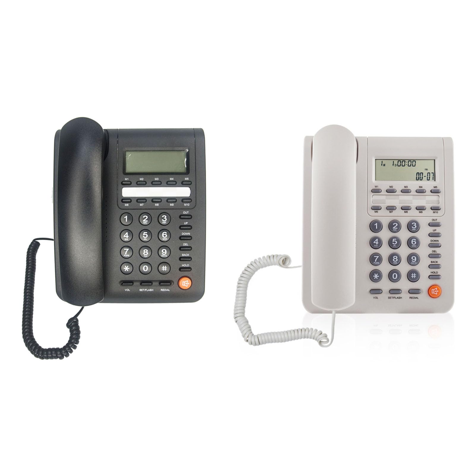 M59 Desktop Telefono con filo Casa Fisso Telefono Fisso Vivavoce Caller Identificazione Call Record