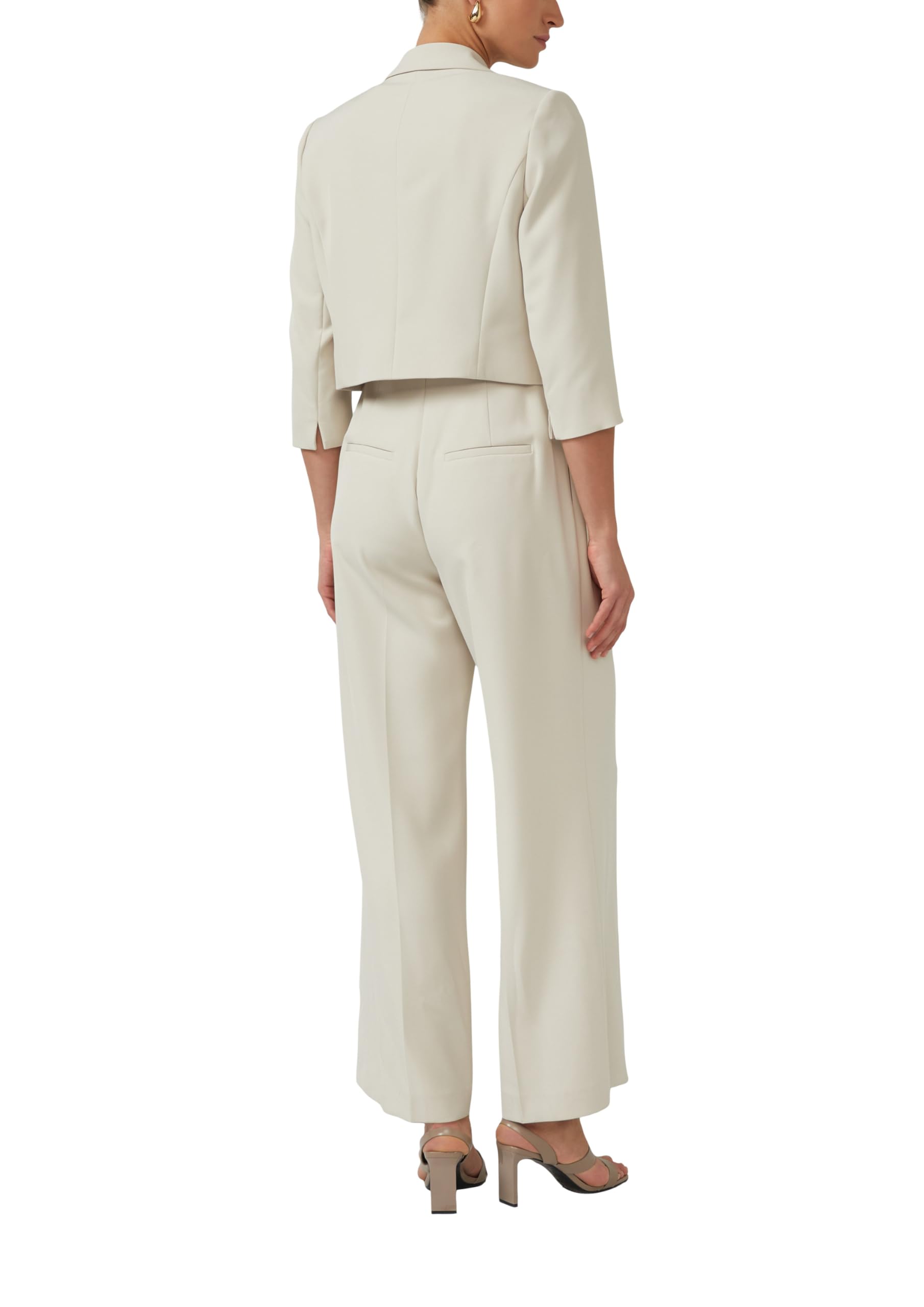 s.Oliver Cropped-Blazer mit 3/4-Ärmeln