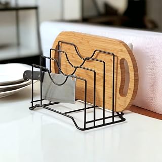 Craft Expertise Multifunctional Kitchen Cabinet Pantry Pan and Pot Lid Organizer Rack Holder Multifunctional Kitchen Cookw... Price In India