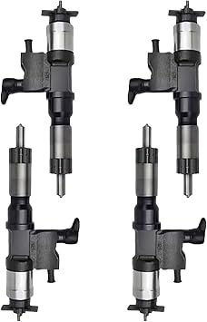 8-98151856-3 8981518563 استبدال حاقن الوقود المكون من 4 قطع لمحرك Isuzu 4HK1 6HK1