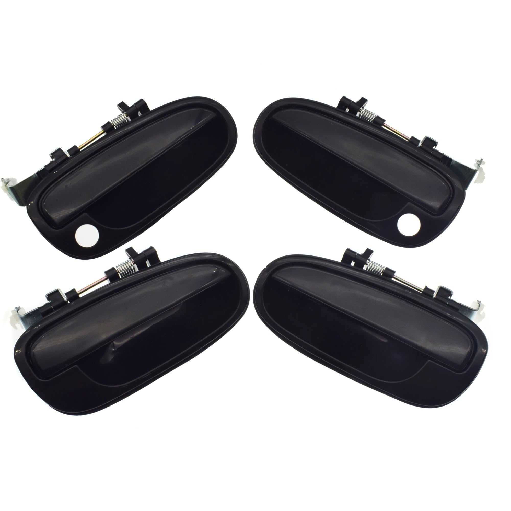 Vdifsvb Front Rear 1 Set For Hyundai For Matrix For Lavita 2001-2010 Exterior Outside Door Handle Front Rear Left Right Driver Or Passenger Lh Rh Side Exterior Door Handle(Front Rear 1 Set)