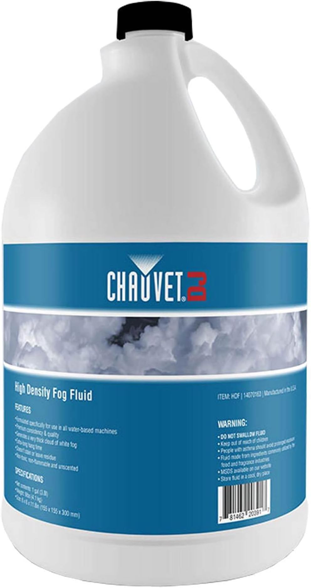 Chauvet Hdf Universal 1 Gallon of High Density Platinum Fog Juice Fluid