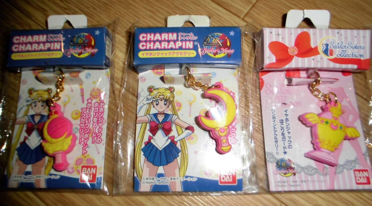 Amazon.co.jp: 3種で 美少女戦士セーラームーン イヤホンジャック