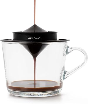 ARO CoreTM Aluminum Espresso Extraction Chiller, 2 Chillers | Preserves Espresso Aroma, Back-to-Back Shots, Works with Large Cups, Easy Handling, Freezer Stand Included