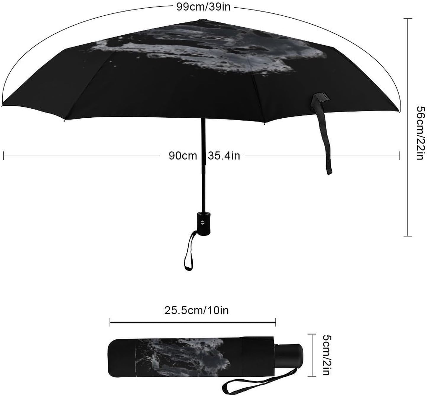 Cycling Group Travel Umbrella Windproof Folding Umbrella | Portable,Rain&Sun