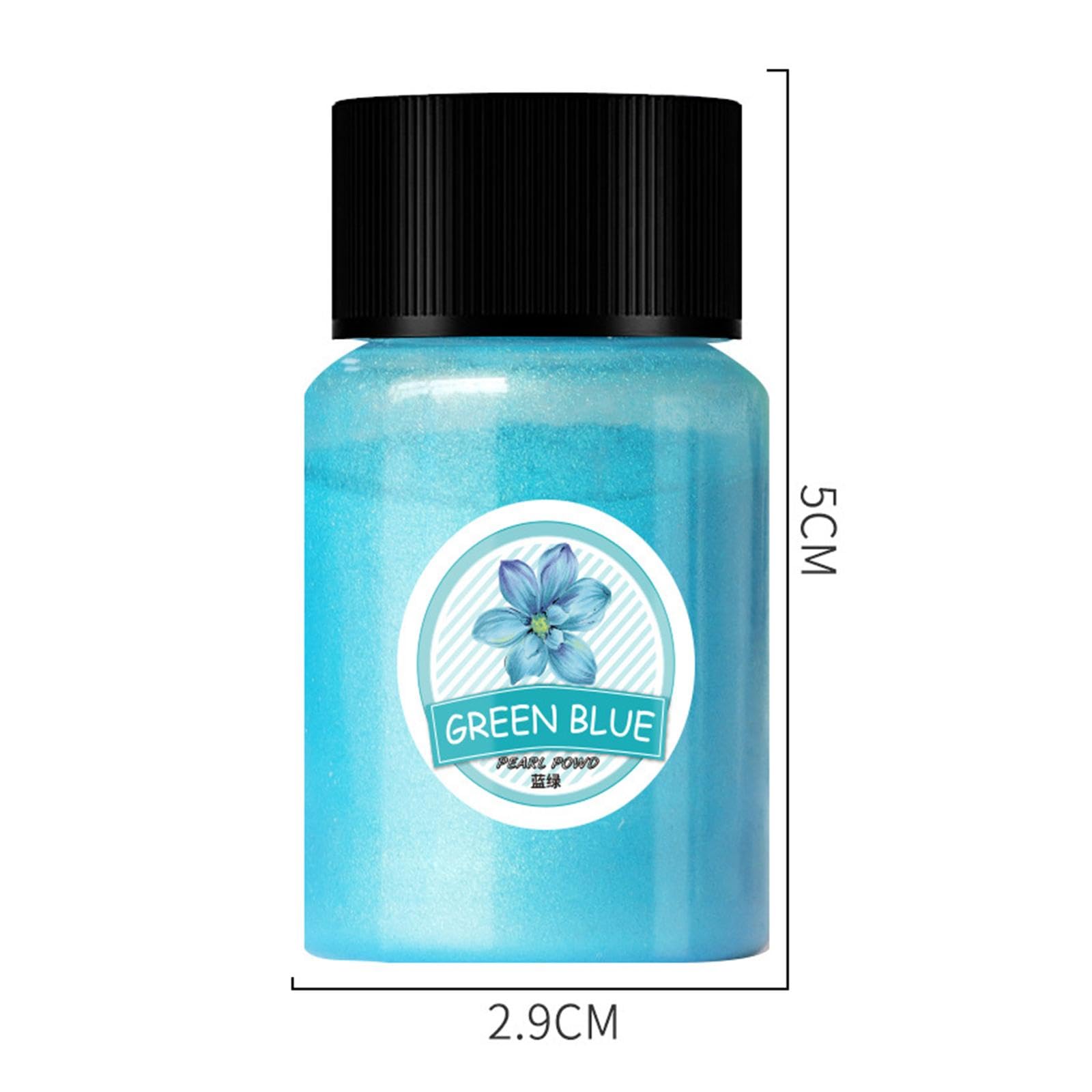 Colaxi Pearlescent Mica Powder Resin Glue Pigments Material Powder Powdered Pigments Epoxy Resin Dye Pigment for Candle Making Paint Bath, 30 Colors