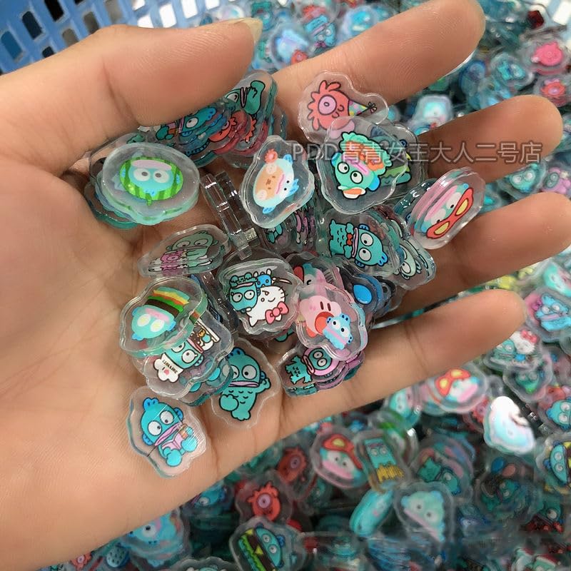 Amazon.co.jp: ハンギョドン デコパーツ アクリル素材 約100枚入り 2cm