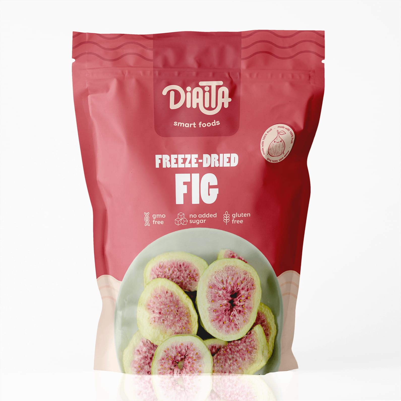 FREEZE-DRIED FIGS – Pack of 10, 100% Natural, No Sugar Added
