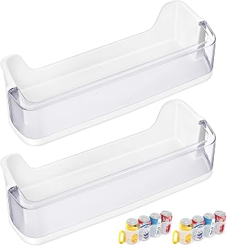 UPGRADED DA97-08347A Refrigerator Door Bin for Samsung Refrigerator Parts | RS265TDRS RS25H5111BC RS25H5111WW/AA Fridge Door Shelf Replacement DA97-08347A DA63-05217A Right Refrigerator Door Bin Basket