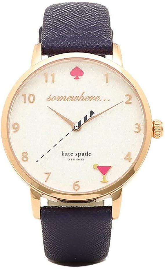 Amazon ケイトスペード 時計 レディース メトロ 34mm カクテル クォーツ Kate Spade 並行輸入品 レディース腕時計 腕時計 通販
