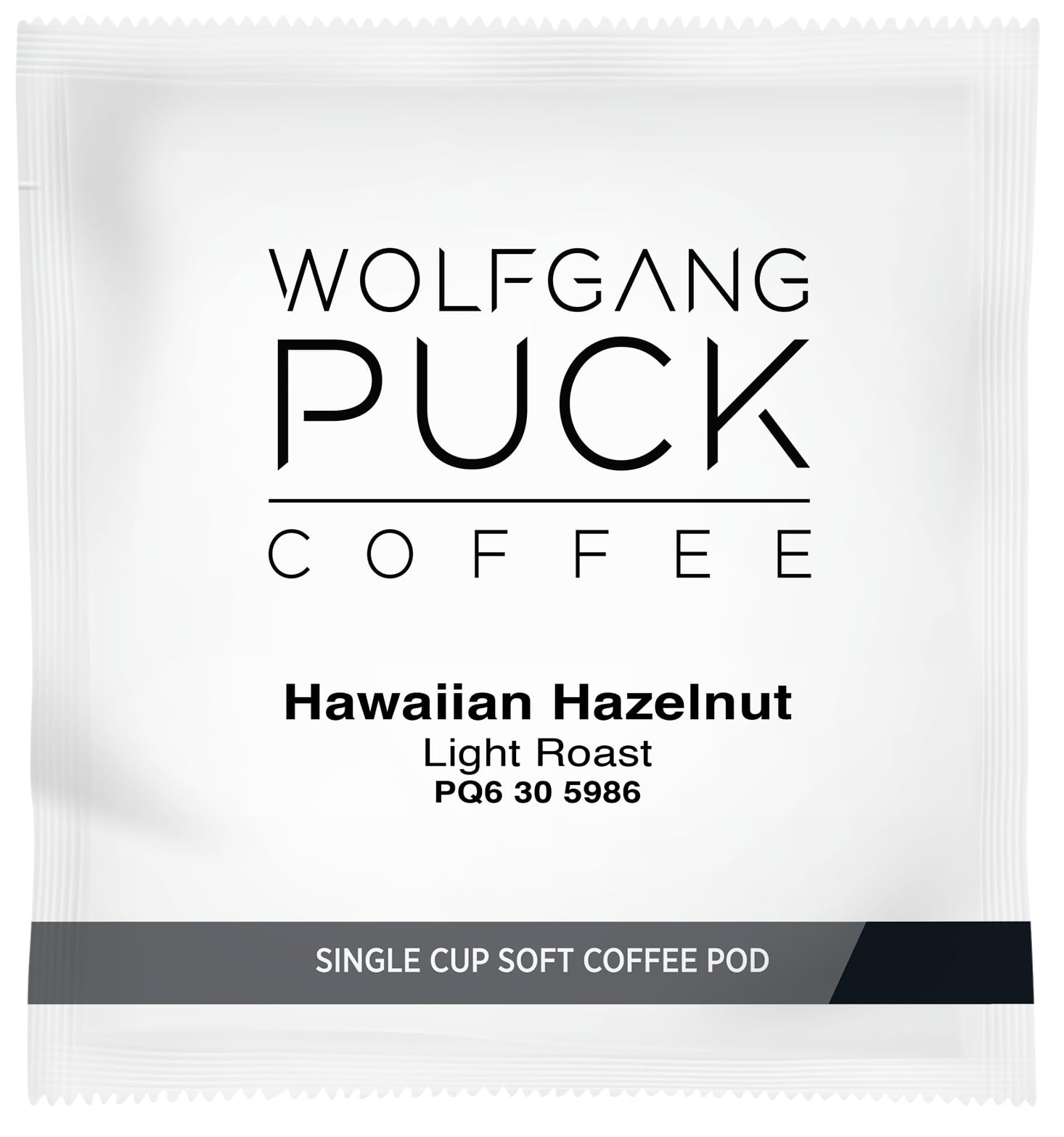 Wolfgang Puck Coffee, Hawaiian Hazelnut, 9.5 Gram Soft Pods, 18 Count (Pack of 1)