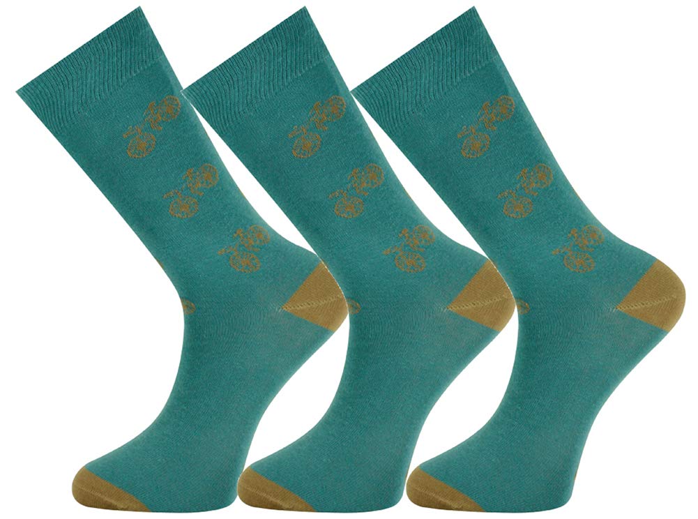 Mysocks Men and Women Crew Socks Extra Fine Combed Cotton Seamless Toe