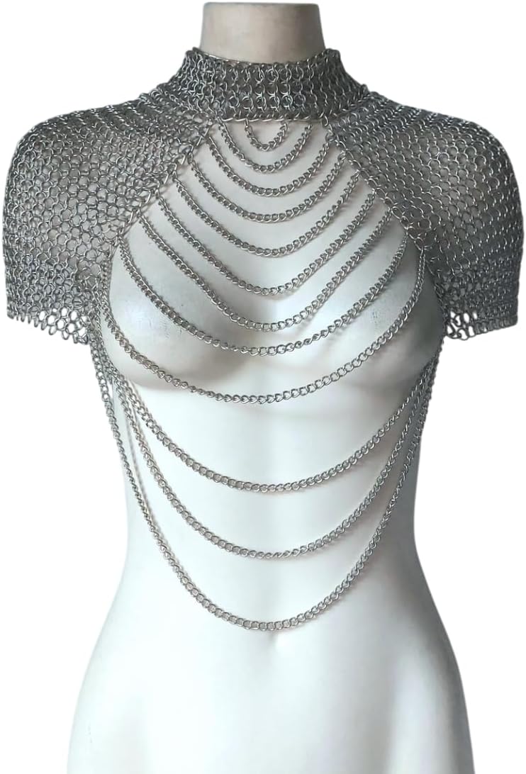 Aluminum Women's Chainmail top