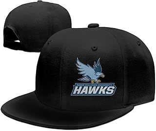 Roger Williams University Logo Baseball Caps Unisex Flat Brim Baseball Cap Hat Black