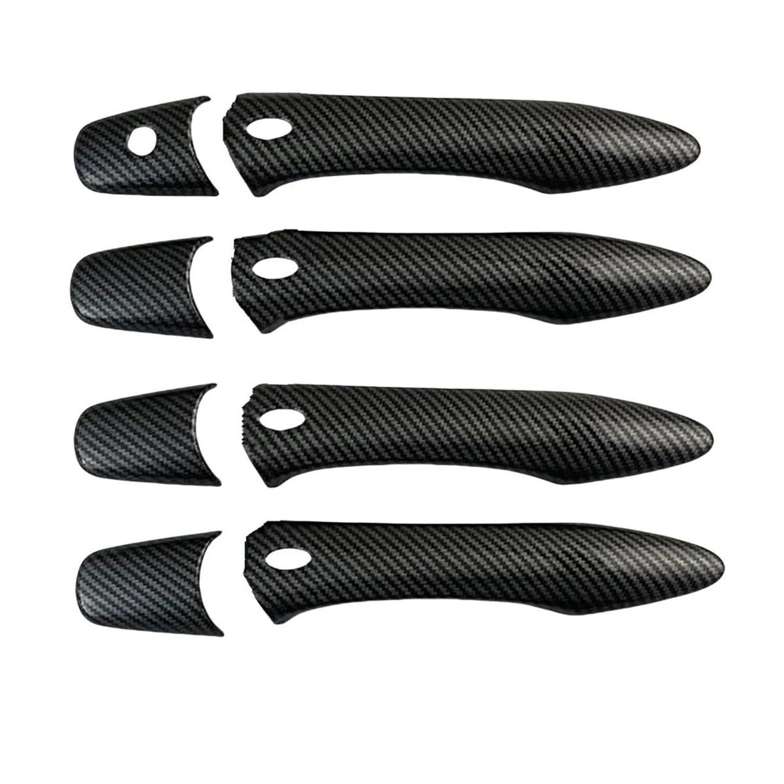 Kjhopy Style 4 Auto Parts Exterior Door Handle Cover Trim Opener For Infiniti Ex35 Ex37 Fx35 Fx37 Fx50 2008-2013(Style 4)