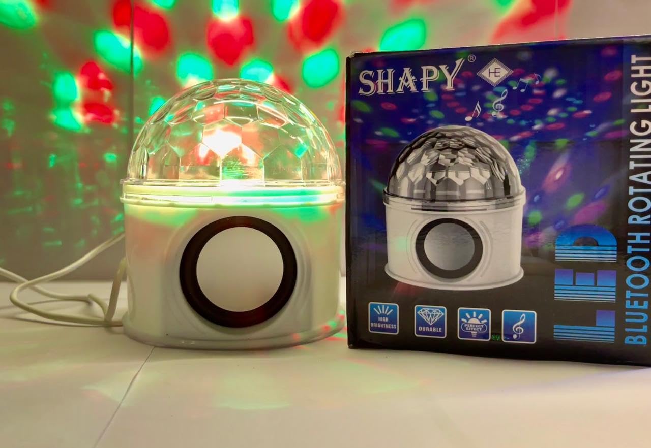 LED Bluetooth Rotating Light Speaker, LED Light Effects (B0DGX6FXTD) Amazon Price History, Amazon Price Tracker