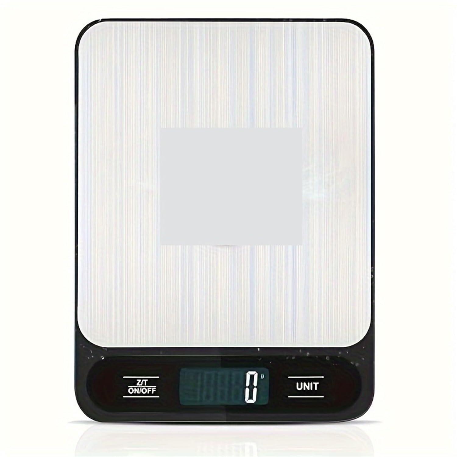 Precision Digital Kitchen Scale - 22 lb/10 kg Capacity, Stainless Steel, Suitable for Baking, Cooking, Easy to Clean on The Surface, High Accuracy 1G/0.04Oz, Blue Backlight Display(5Kg)