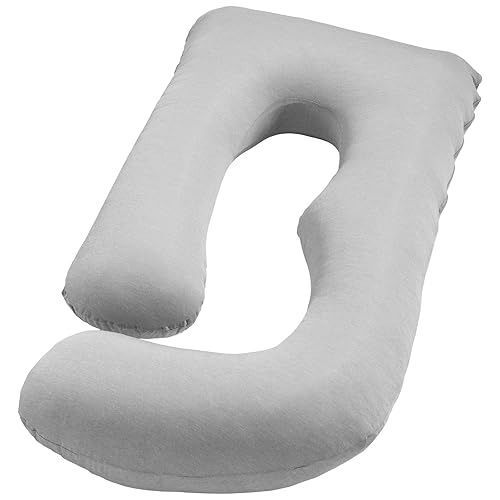 Miniatura 9 de VEVOR Almohada de embarazo, almohada de maternidad en forma de G para dormir, almohada de apoyo de cuerpo completo con funda extraíble y lavable,